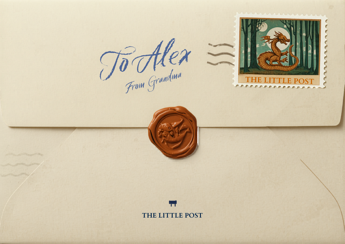 A letter from Grandma, inside every edition