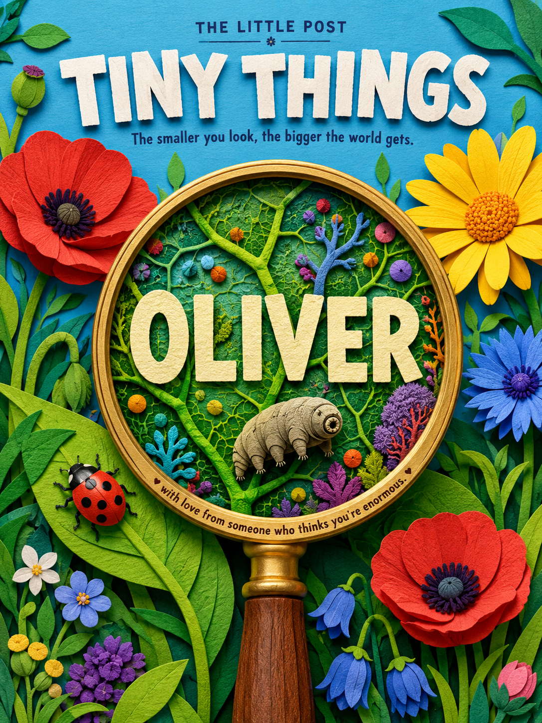 Personalised edition cover